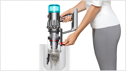 Cutaway of the hair dryer's intelligent heat control