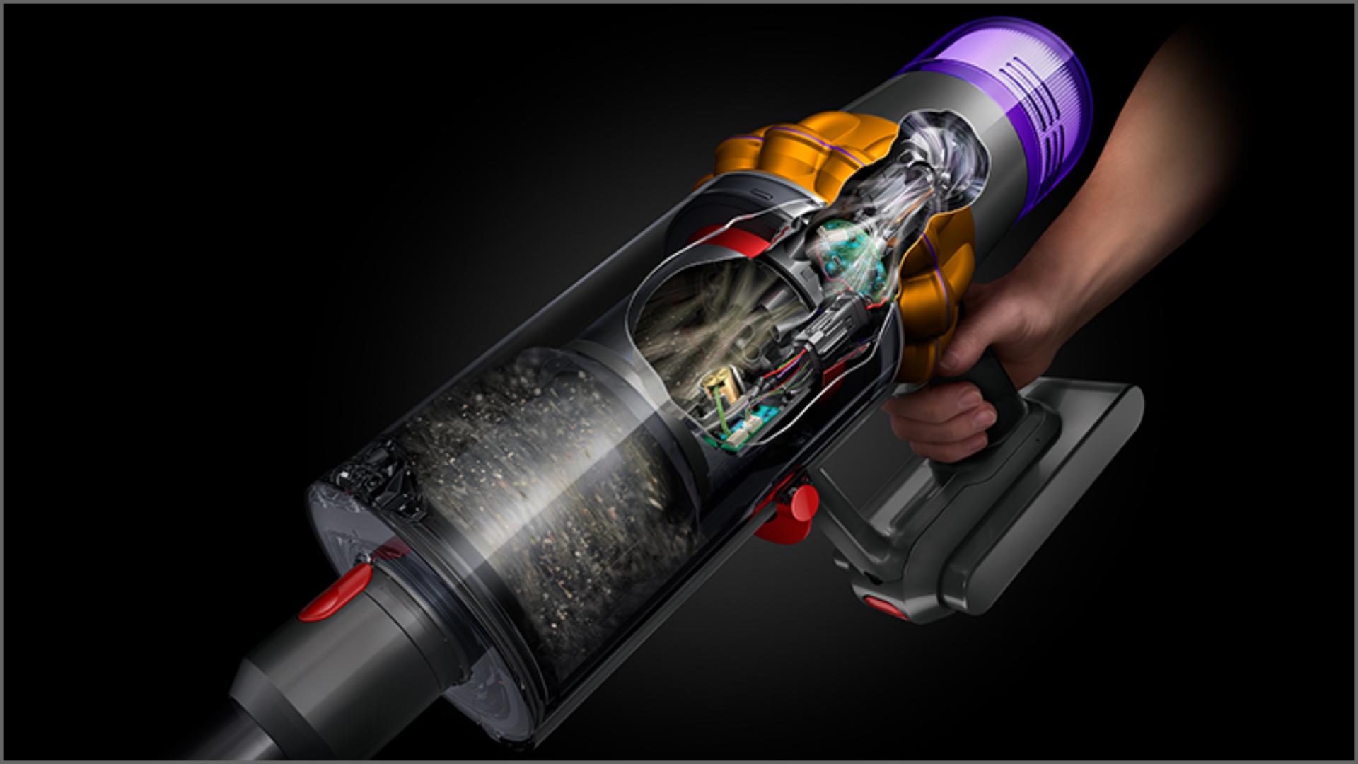 Cutaway of the Dyson digital motor V9