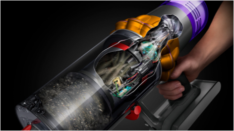 Cutaway of the Dyson digital motor V9