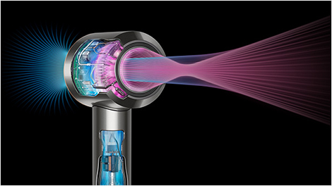 Cutaway of the Dyson digital motor V9